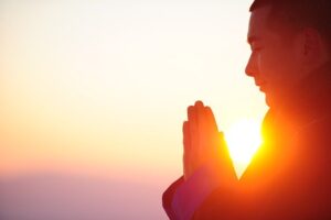 Person Meditating